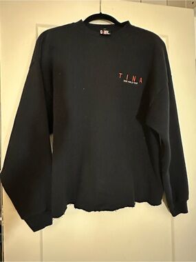 Tina Turner 2000 Tour Crewneck Sweatshirt. Y2K Giant brand